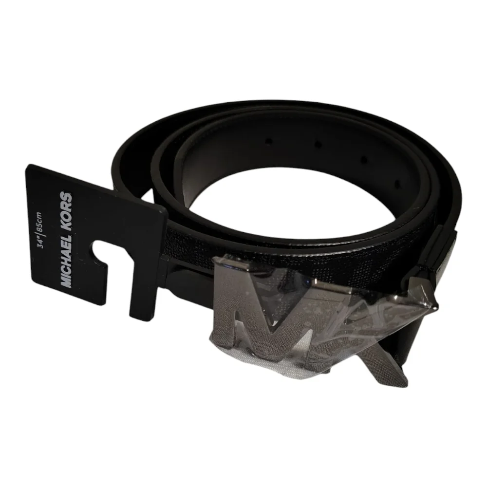 Michael Kors Black Men's Belt - Picture 7 of 9